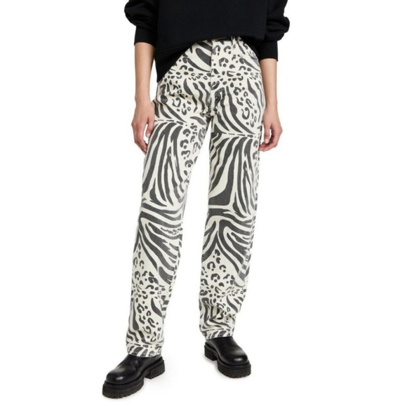 Free People MOTHER High Waisted Curbside Heel Jeans Size 33 - Picture 5 of 9